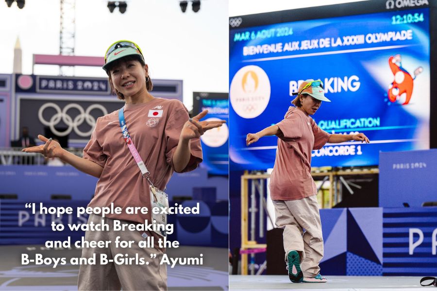 B-Girl Ayumi Olympics