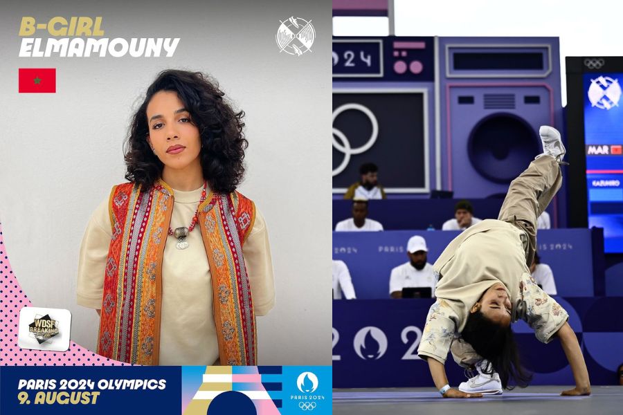 B-Girl Elmamouny Olympics